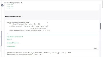 GRADED ASSIGNMENT SOLUTION OF MATHEMATICS 2 WEEK 4 iitm