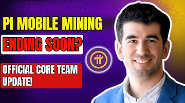⚠️ Pi Coin Mobile Mining May End Soon? – Official Pi Core Team Update!