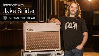 Backstage w/Jake Snider - Minus The Bear at Webster Hall