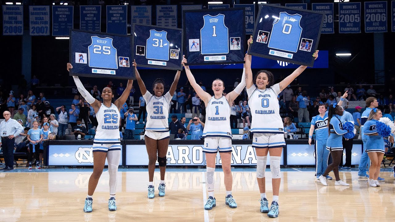 Video: UNC Women's Basketball Downs Duke On Senior Day - Highlights