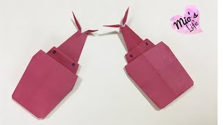 Escarabajo origami  カブトムシ 折り紙