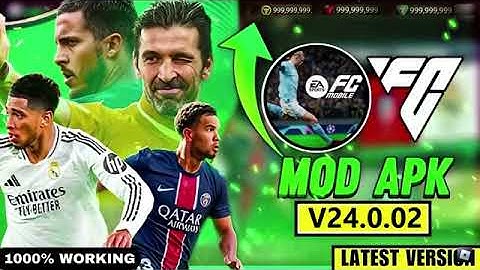 FC Mobile Mod Apk Unlimited Money [Fifa Coins,Points,Gems, Universal Tokens] Mod Menu Hack V24.0.02
