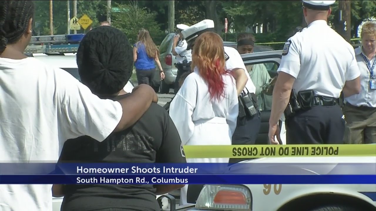 Homeowner shoots intruder YouTube