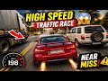 HIGH SPEED TRAFFIC RACE 😱 | NO BRAKES CHALLENGE