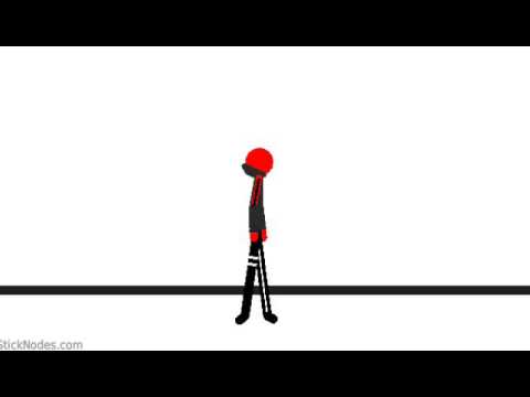 Stick nodes/fire test - YouTube