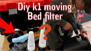 DIY koi pond ***how to make a k1 moving bed filter*** EPIC UPGRADE