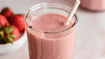 Banana Strawberry Smoothie (without yogurt)