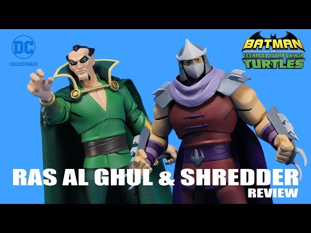 DC Teenage Mutant Ninja Turtles Batman vs TMNT Ras Al Ghul Shredder  Exclusive Action Figure 2-Pack DC Collectibles - ToyWiz