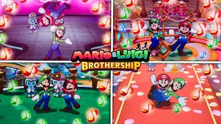 Mario and Luigi Brothership - All Mario & Luigi Dances & Poses