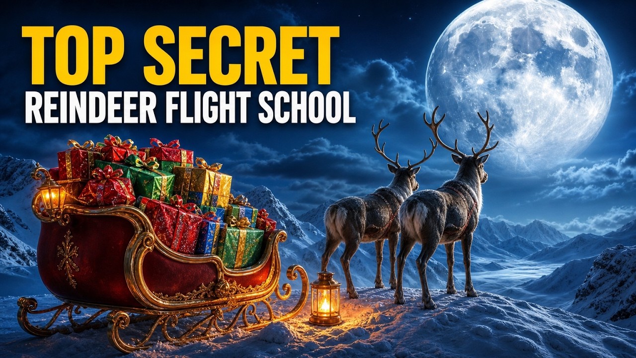TOP SECRET - Reindeer Flight School Footage