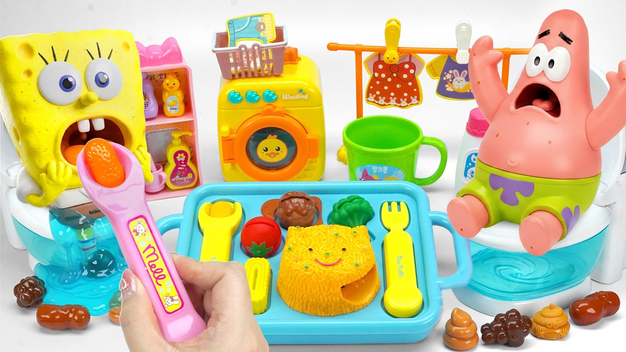 Satisfying Unboxing SPONGEBOB Doctor First Aid Toys, Ambulance Collection Toys ASMR