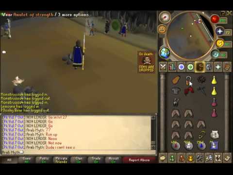 Runescape Clan Wars Red Portal  [Arab Myth & Splash O Lot Lure Video 150m+]