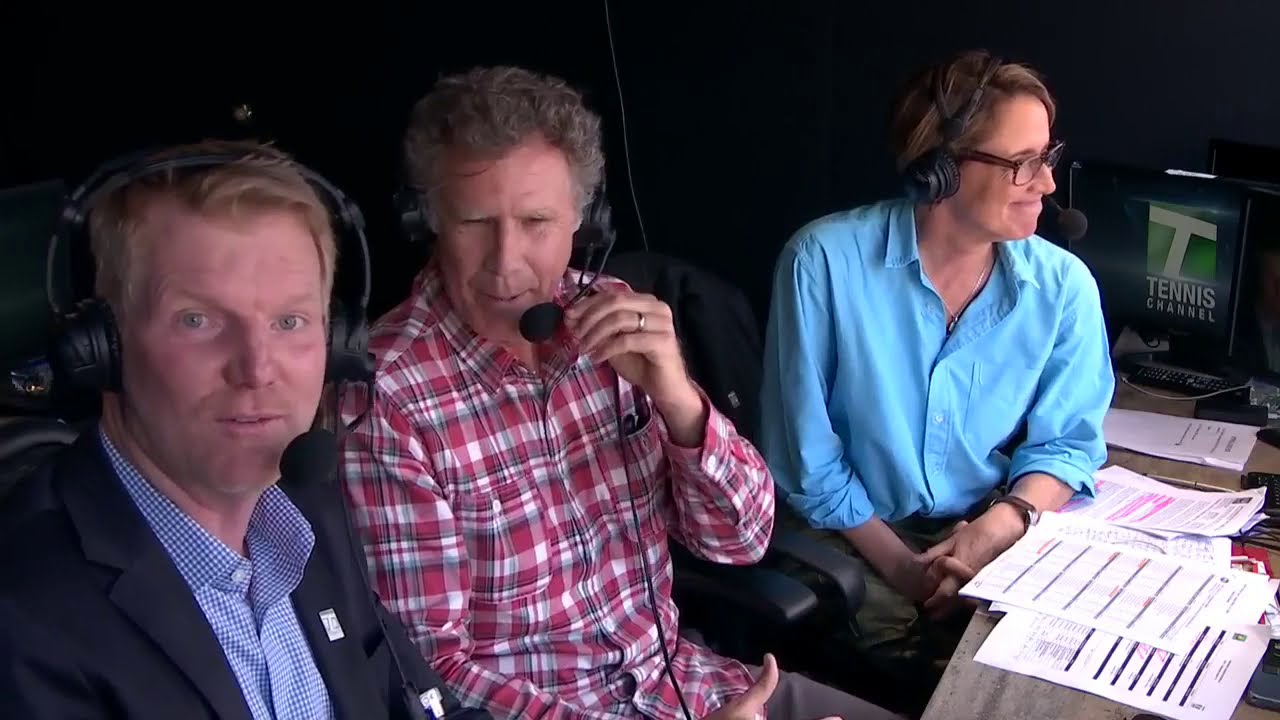 Will Ferrell cracked up Tennis Channel commentators at Indian Wells