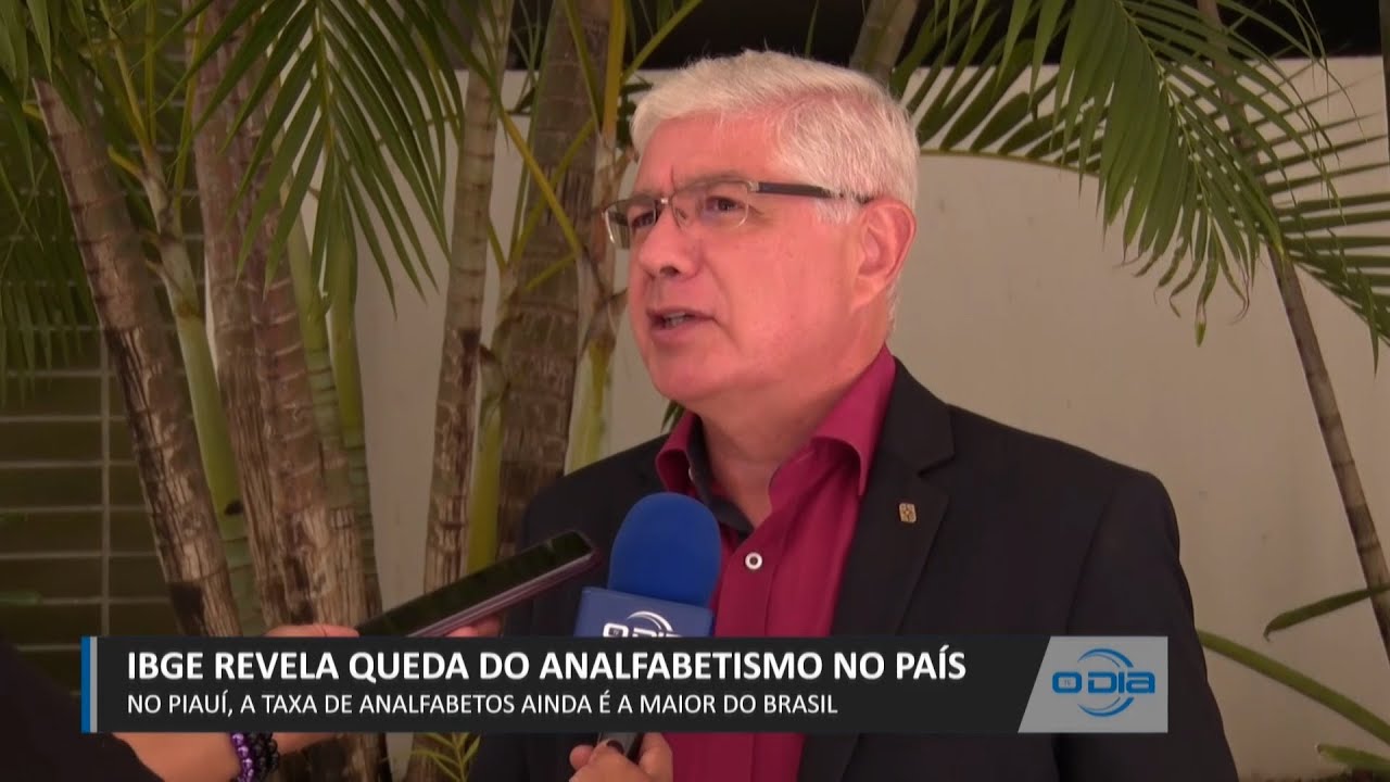 IBGE revela queda de analfabetismo no Brasil mas Piauí mantém alto índice 08 06 2023