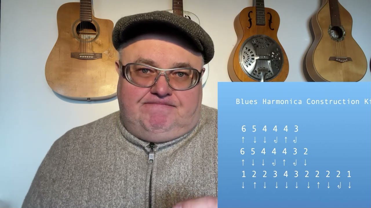 Blues Harmonica Construction Kit Intro V Stufe 5von15