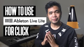 How to Setup Ableton for Click