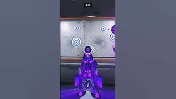 OVER 1000!! - Overwatch 2 Firing Range Basic Training #shorts