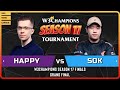 WC3 - [UD] Happy vs Sok [HU] - GRAND FINAL - W3Champions Season 17 Finals