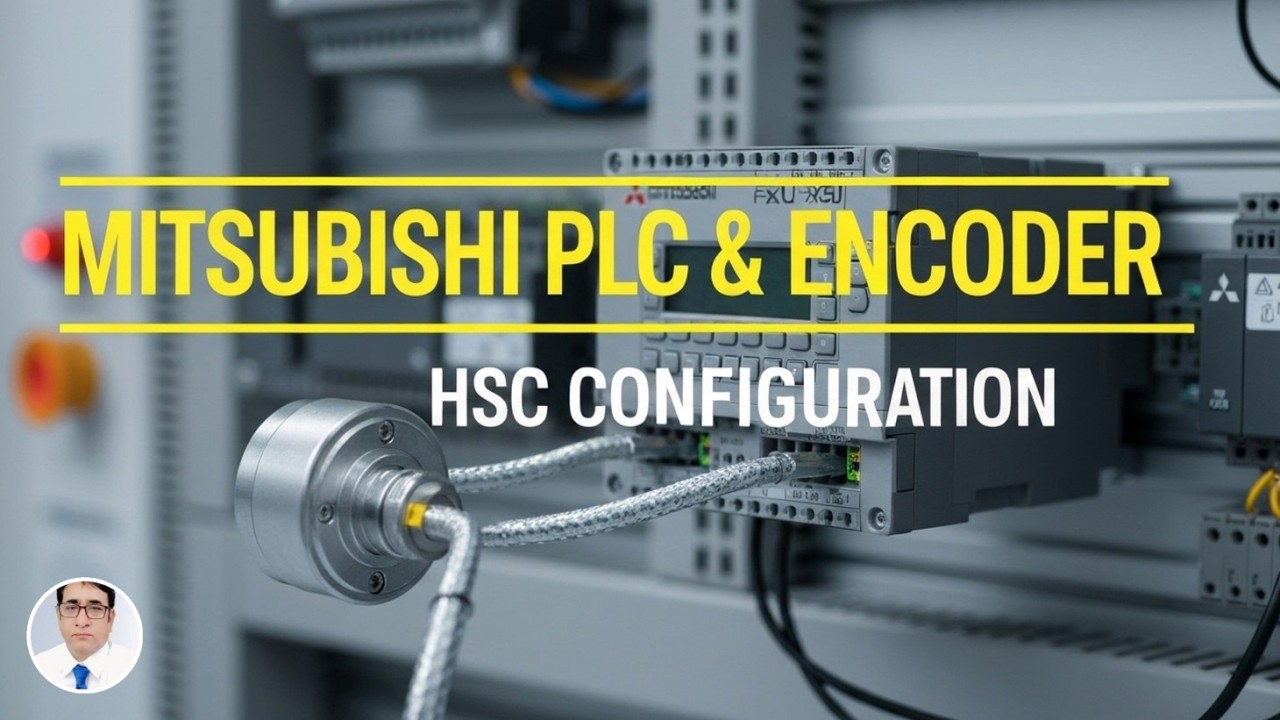 Mitsubishi PLC Tutorial: How to Configure an Encoder Step‑by‑Step - YouTube