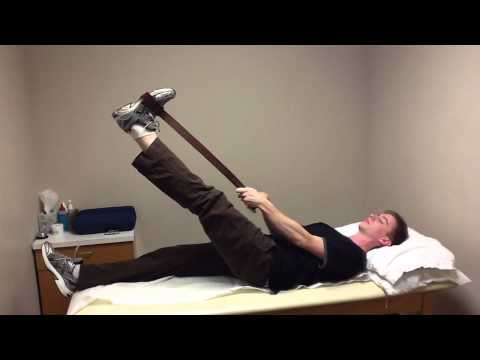 Hamstring Stretch - Passive - Supine