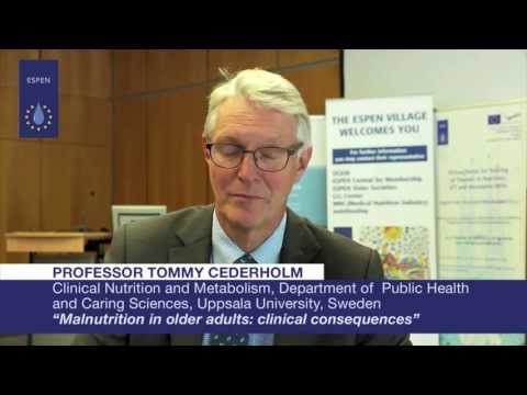 EVL - Professor Tommy Cederholm: Malnutrition in older adults: clinical consequences