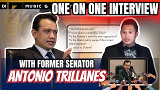 EXCLUSIVE | ONE ON ONE INTERVIEW WITH FORMER SENATOR. ANTONIO TRILLANES.