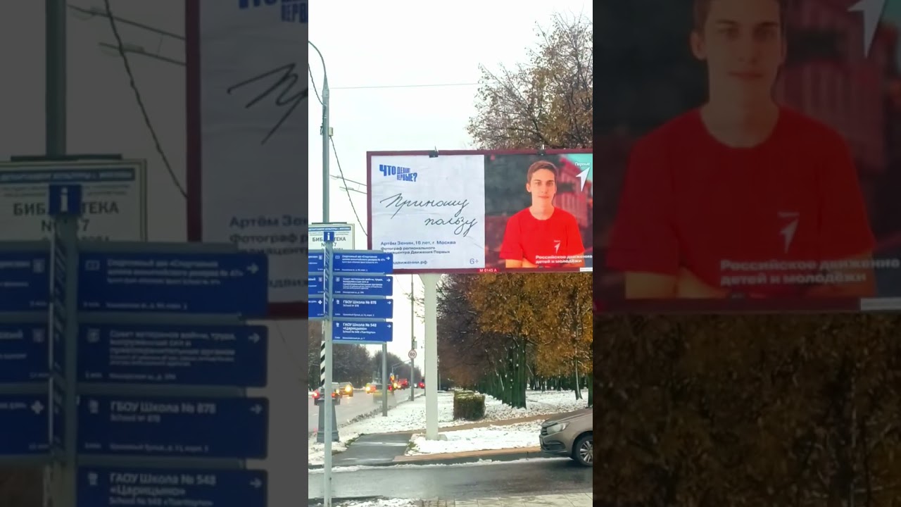 29 октября 2023 года. 0 градусов, пасмурно, зябко и неуютно. Московская осень со снегом и слякотью..