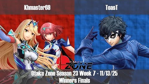 OZone23W7 - WF - Khmaster69 [Pyra/Mythra] vs ToasT [Joker]