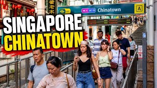 Singapore's Chinatown Before the Crowds Arrive 🇸🇬 Early Morning Walking Tour 4K
