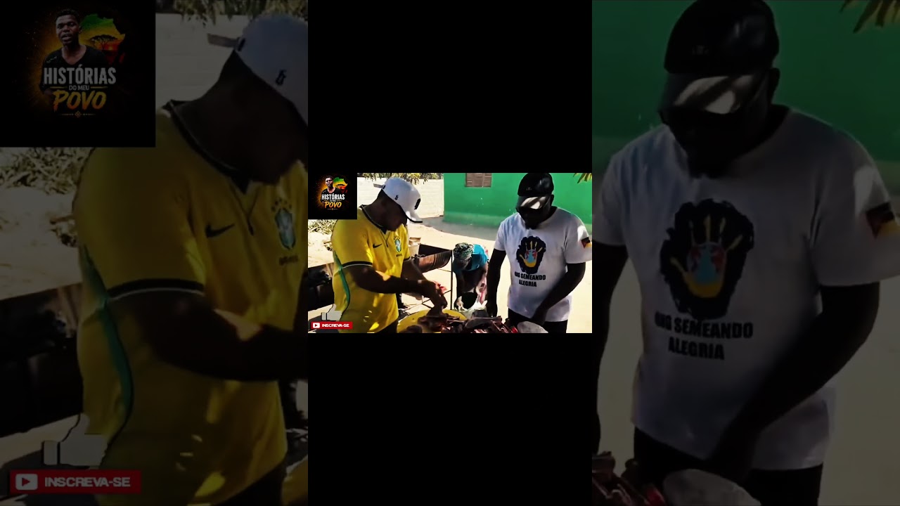 CANTOR JUNNIOR VIANA AJUDA CRIANÇAS EM MOÇAMBIQUE