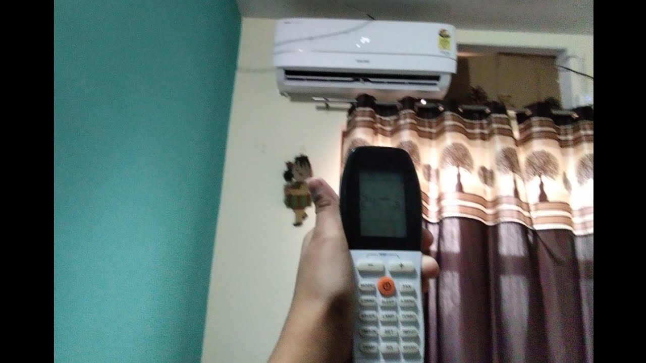 Voltas AC remote function 