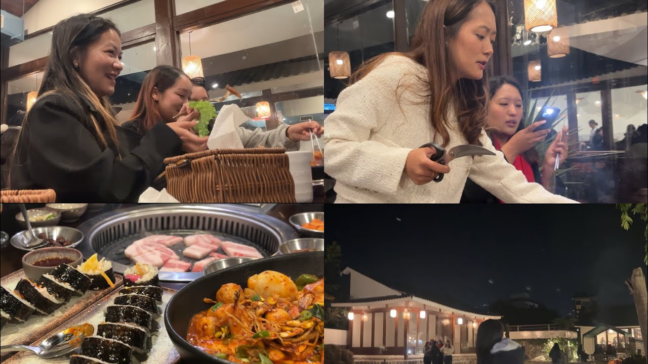 Sea food in Pkr?😍Christmas Special❤️New Korean Restaurant😘