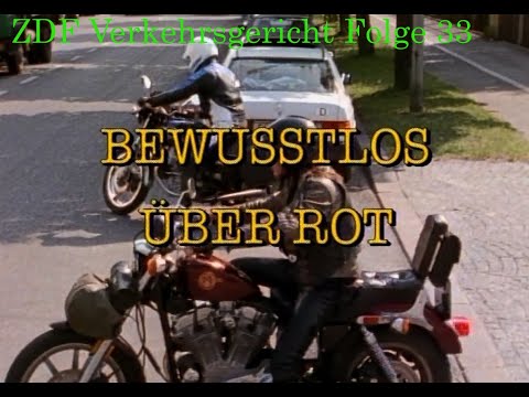 Verkehrsgericht (33) Bewusstlos über Rot - ZDF 1992 - einer der besten Folgen in hoher Qualität