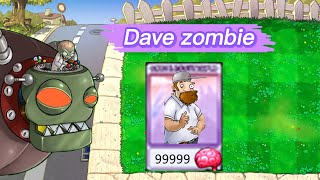 Plants Vs. Zombies: Space time summon: Dave&#39;s Zombie - HARD MODE MOD