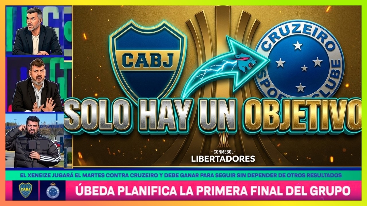 BOCA y LA PRIMERA FINAL en la Copa Libertadores ante Cruzeiro - YouTube