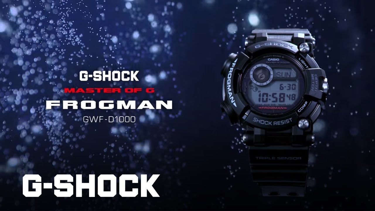 CASIO G-SHOCK [GWF-D1000] FROGMAN