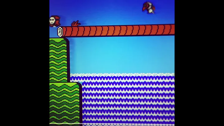 All the super Mario Brothers game over in original...