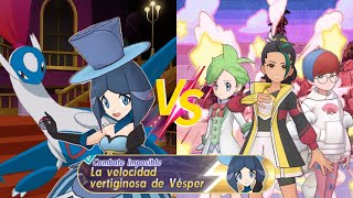 Combate Imposible: Evelyn VS Nemona(SS), Wally(SS) & Penny