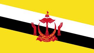 Flag of Brunei with relaxing soft piano music vol 1 | BRM | 10 Hours screenshot 3