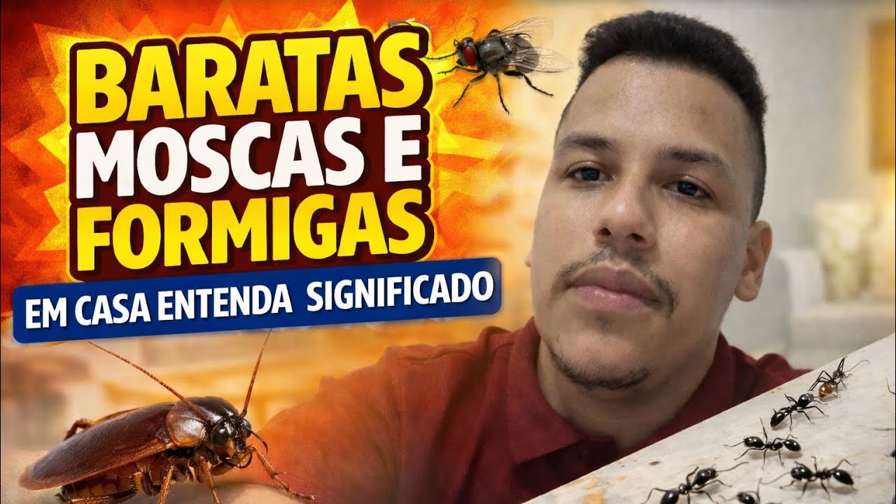 Muita barata formiga e mosca em casa quer significar isso aqui assista agora esse vídeo filha! 