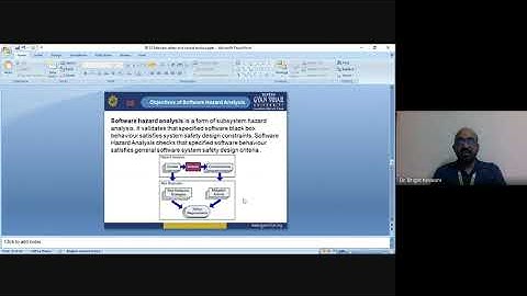SE 32 Software safety and hazard analysis