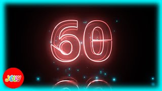 カウントダウンの歌 | 1分時計 | こどものうた | 日本語 | 1分で部屋をかたづけよう!
