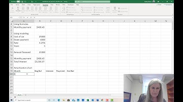 Car Payment Calculator Using Excel