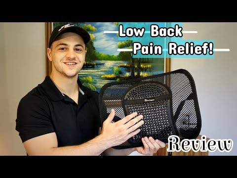 Stop Low Back Pain With GO Lumbar Support! Product Review