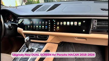 How to install Dual screen for Porsche Macan PCM5.0 year 2018-2024