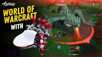World of Warcraft Dragonflight gameplay with Azeron gaming keypad (no commentary)