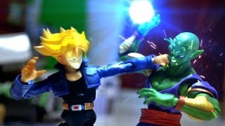 Dragon ball Z Stop Motion  Piccolo VS Trunks 七龍珠比克VS特南克斯