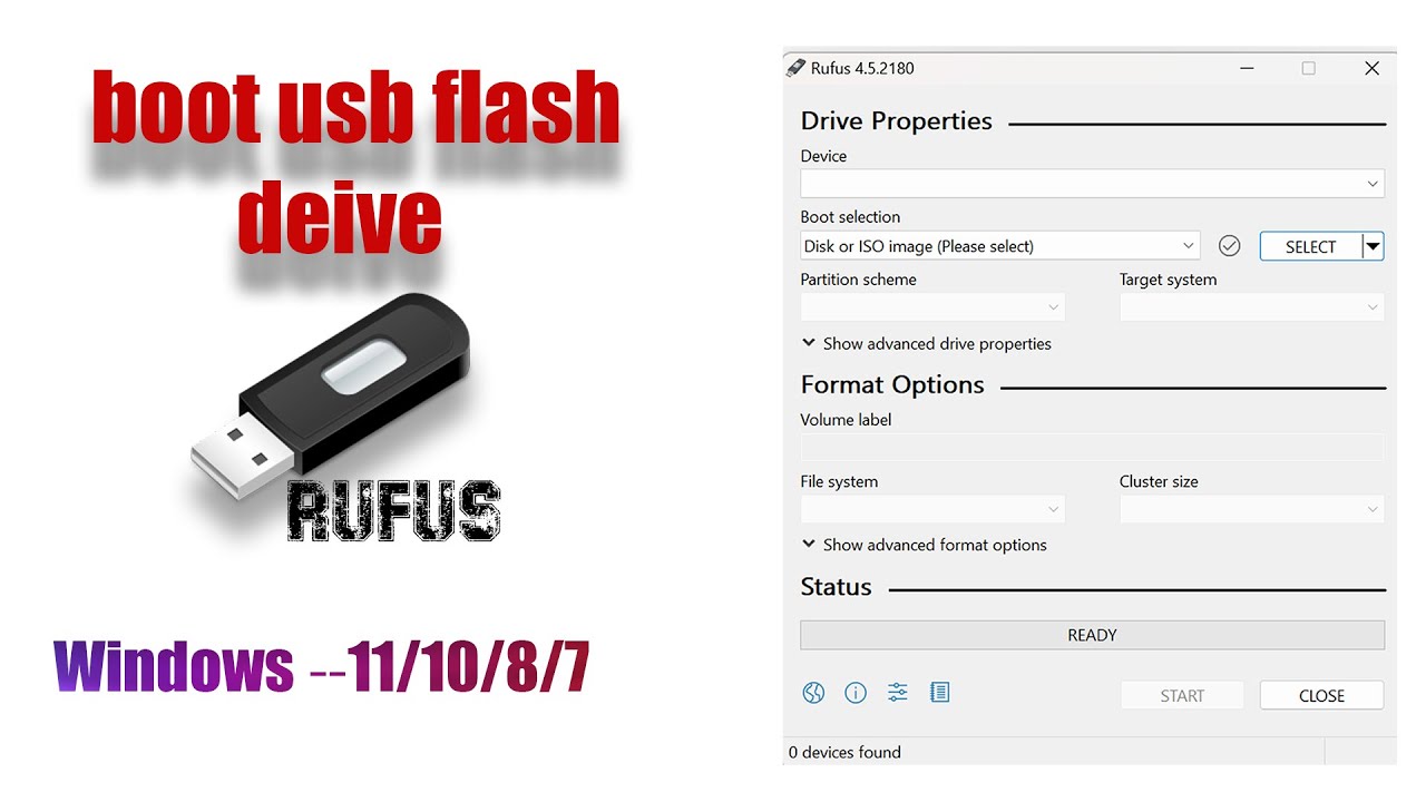 যে ভাবে Rufus software Download করে সহজ ও সঠিক নিয়মে পেনড্রাইভে Boot ...