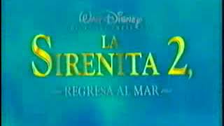 La Sirenita 2 DVD