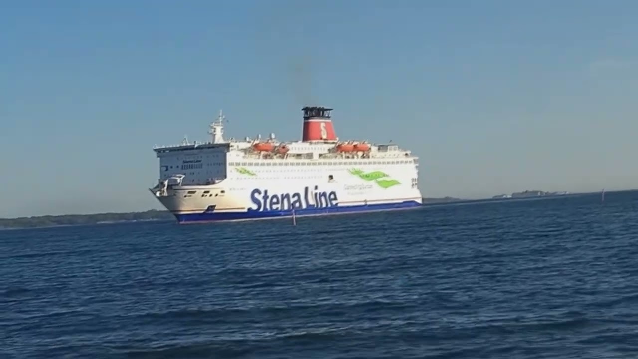 ⁣polen färja ligge till karlskrona